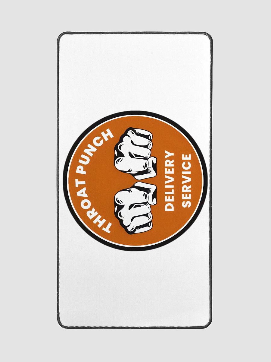 Throat Punch Delivery Service Desk Mat product image (2)