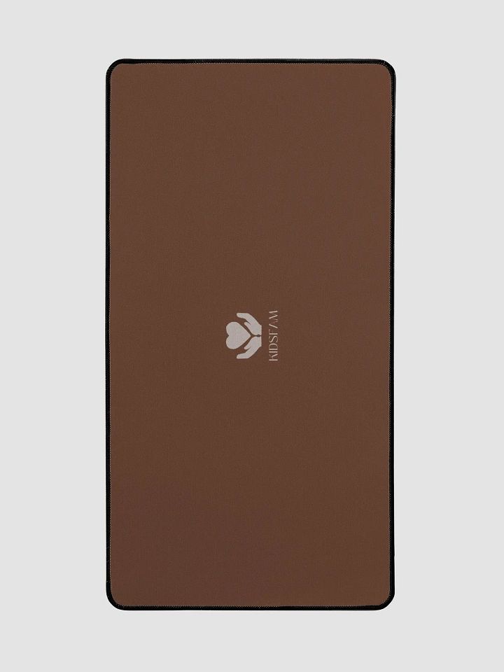 Aesthetic Brown Neoprene Desk Mat product image (2)