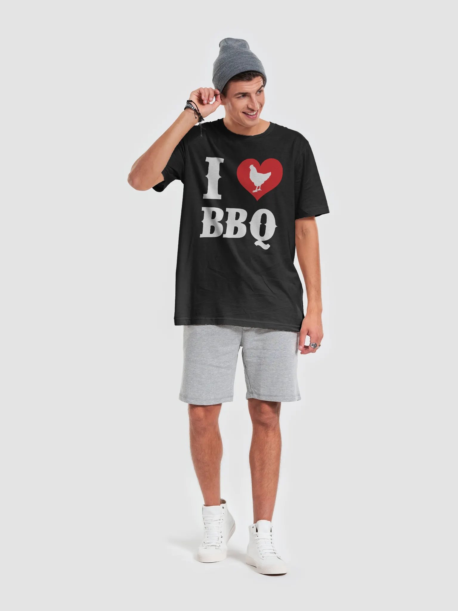 I Love BBQ T-shirt product image (6)