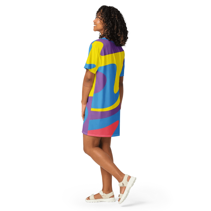 Watercolor Wonder T Shirt Dress product image (11)