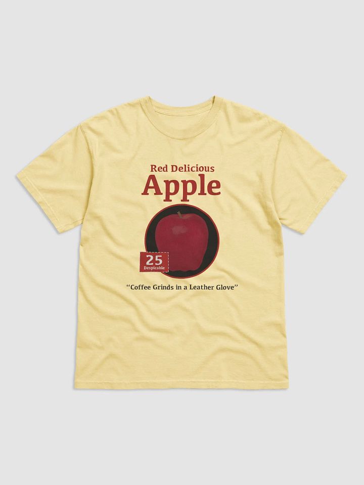 APPLE RANKINGS: RED DELICIOUS APPLE T-SHIRT (Regular Fit) product image (41)