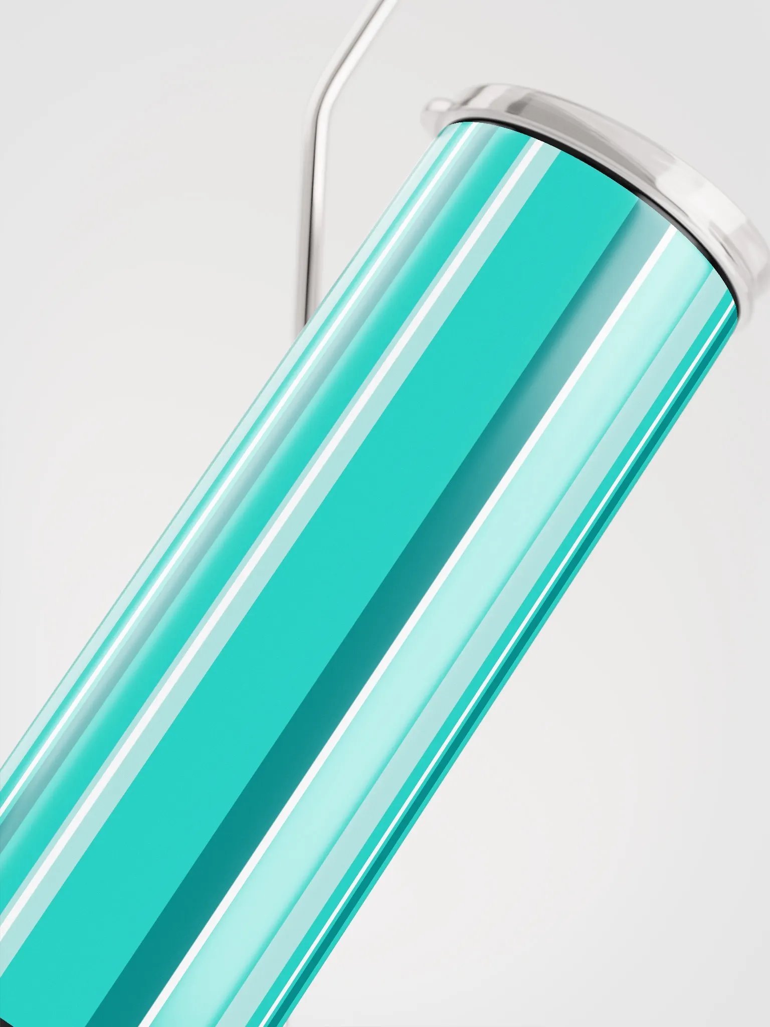 Party Time! Teal Stripe 20 oz Tumbler product image (6)