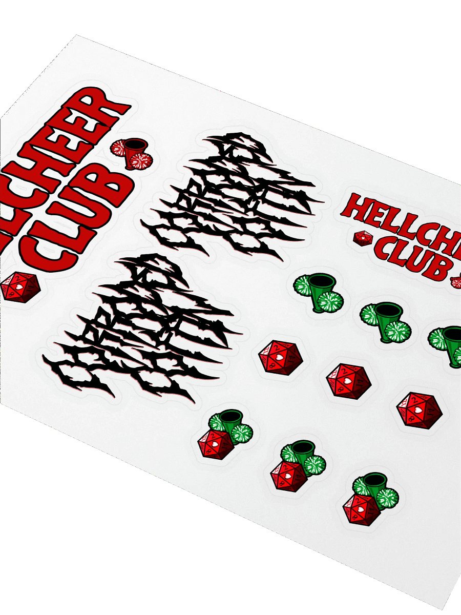 Hellcheer Sticker Sheet product image (2)