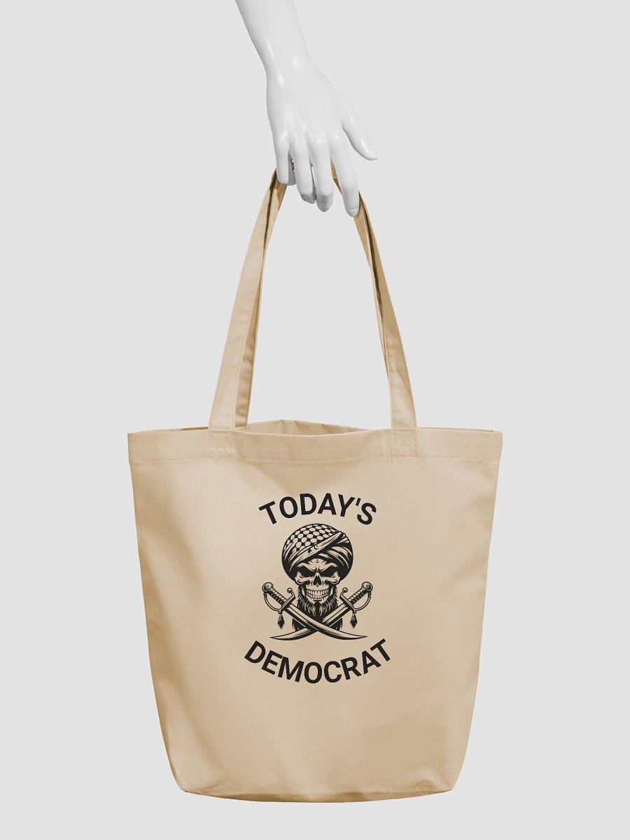 Today's Democrat Skull in Turban tot bag product image (3)