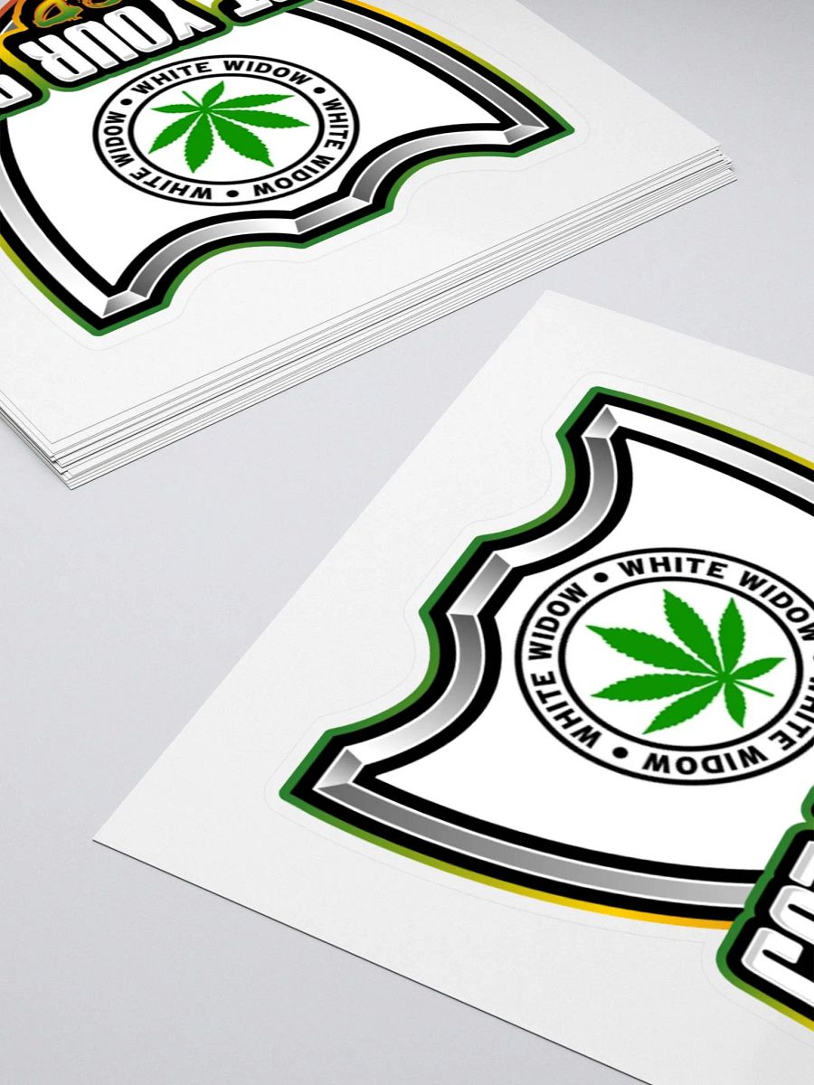 White Widow GYSRP Kiss Cut Sticker product image (10)