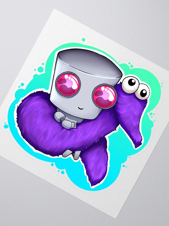 Gooey Worm Sticker product image (2)