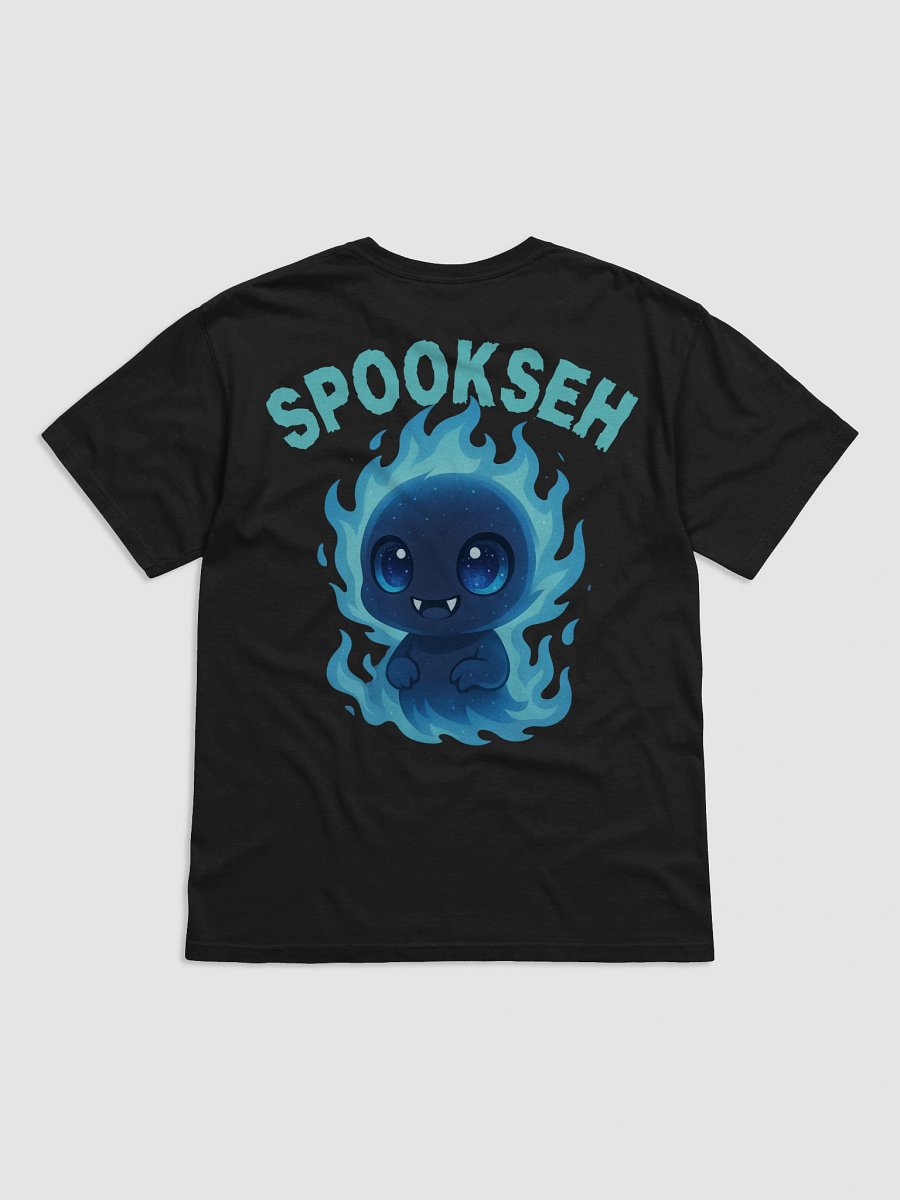 Spookseh Flaming Ghost Comfort Tee product image (9)