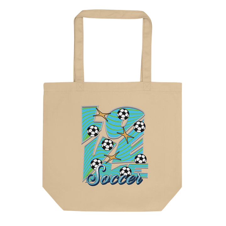 Love Me Soccer Playful Tote Bag product image (1)