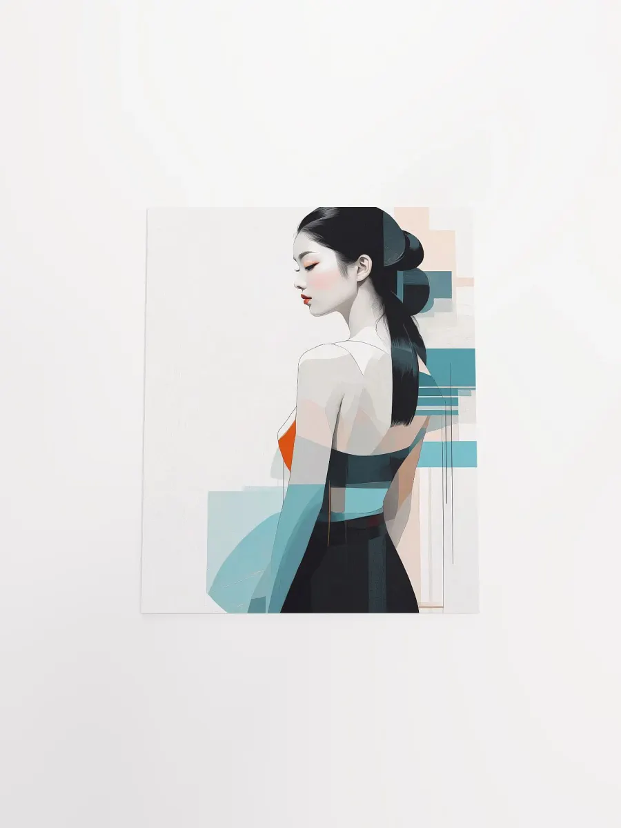 Touch of Blue - Poster - Small and Standard Sizes - 8x10-11x14-12x16-16x20 Inches product image (13)