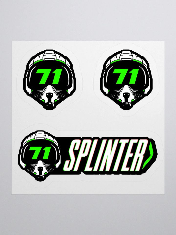 Splinter Sticker Set 1 product image (1)