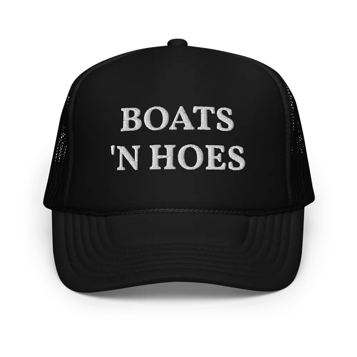 Boats N Hoes - Embroidered Trucker Hat Cap product image (1)