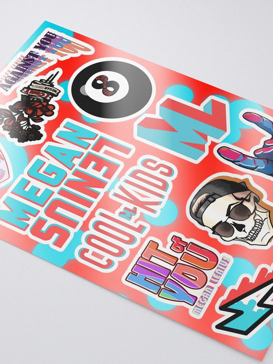Megan Lenius Sticker sheet product image (3)