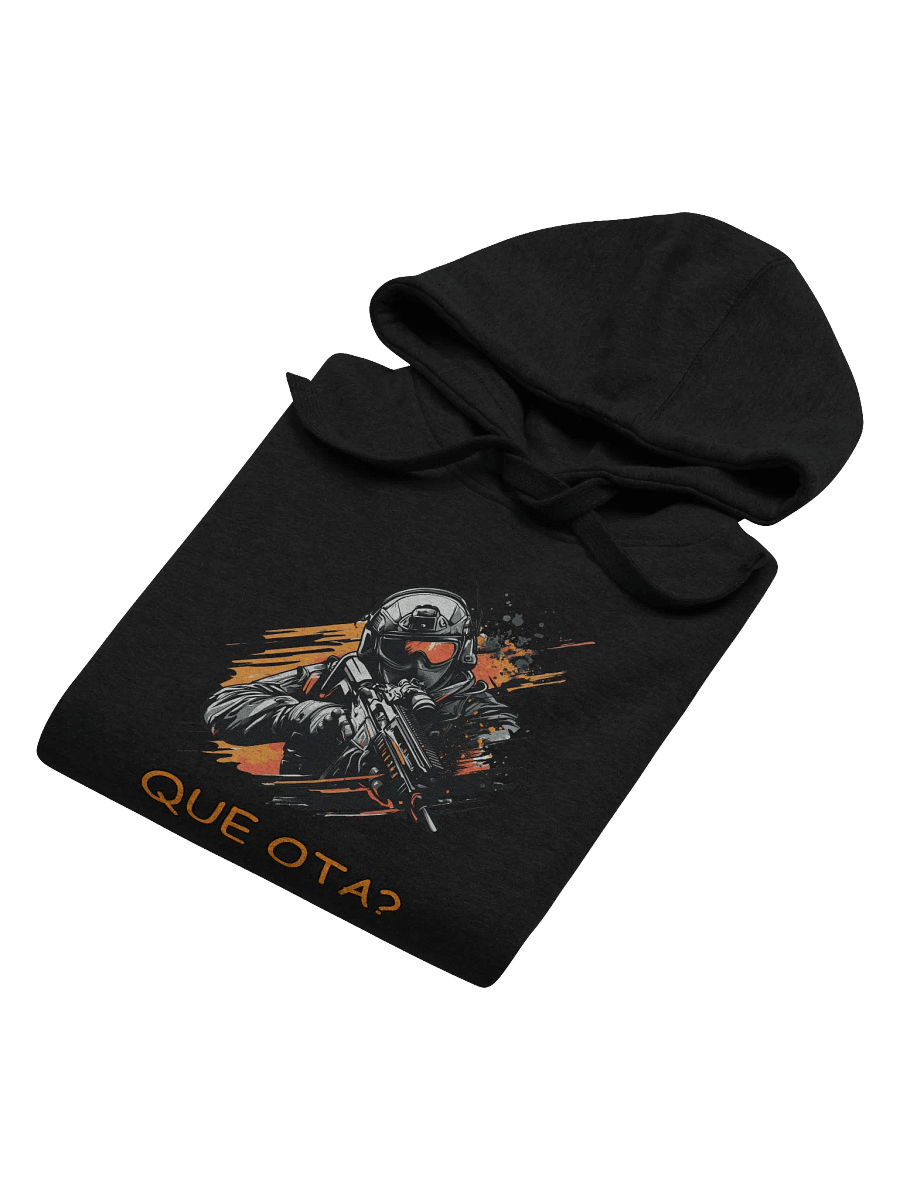 "Que ota?" Front Printed Hoodie product image (6)