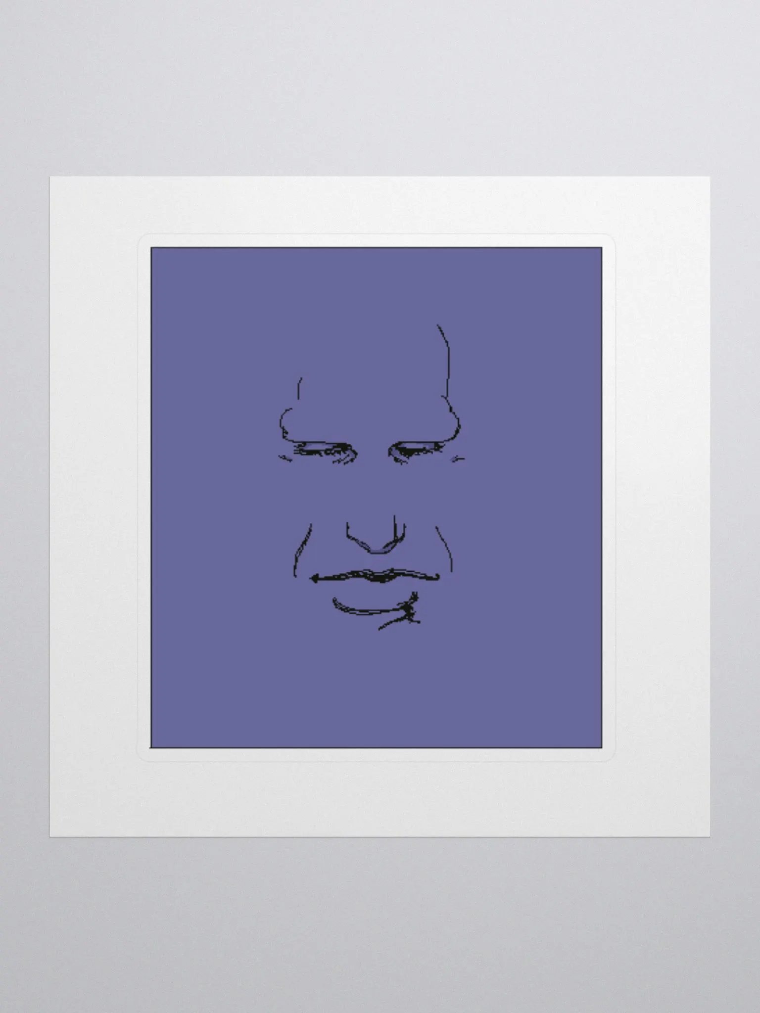 Restful Cube Sticker product image (1)