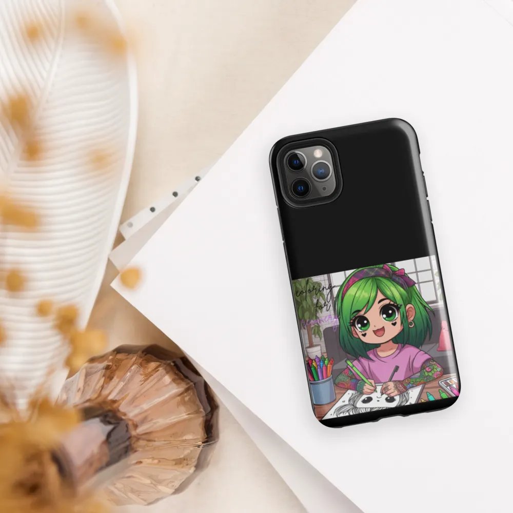 coloring for recovery iphone case product image (37)