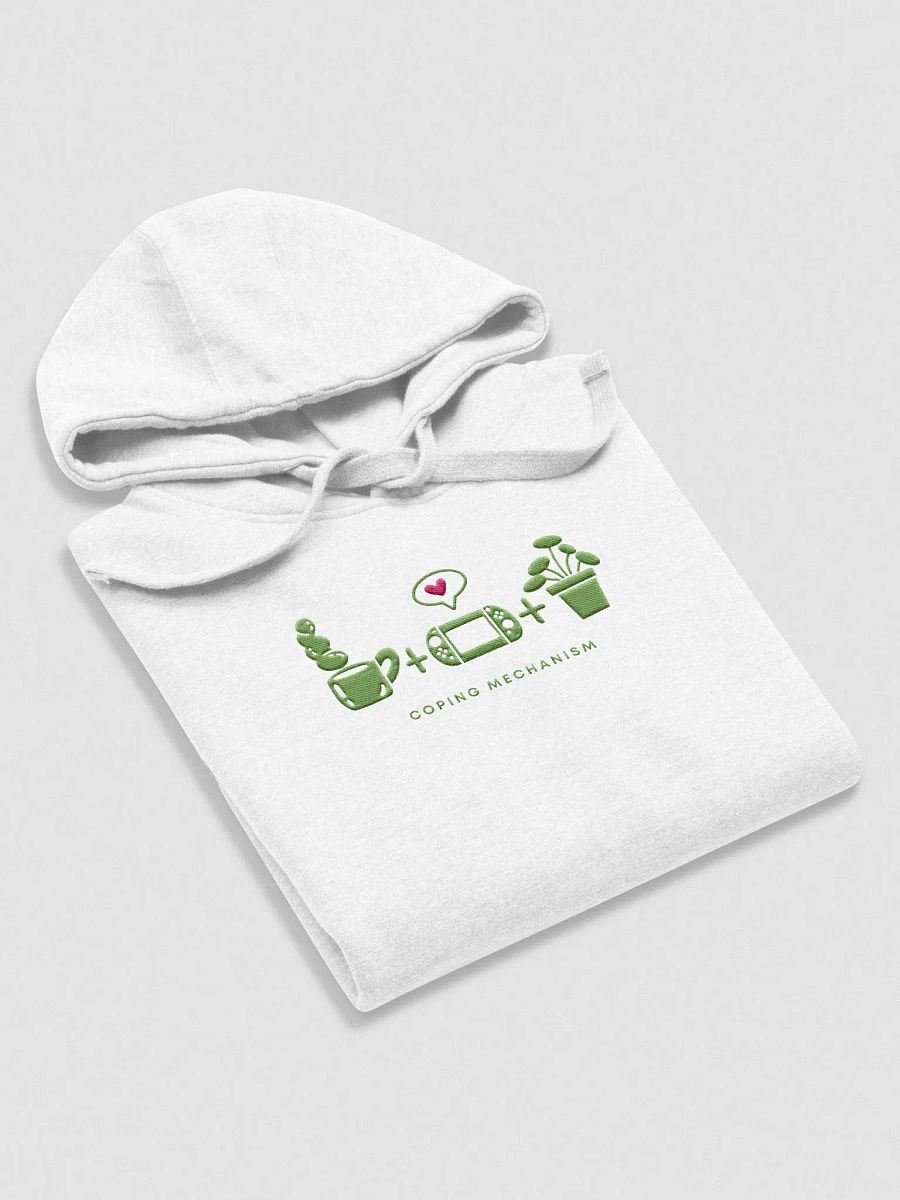COPING MECHANISM GREEN HOODIE product image (1)