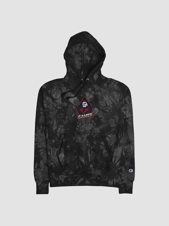 Gamer At Heart Champion Tie Dye Hoodie Champion Brand product image (1)