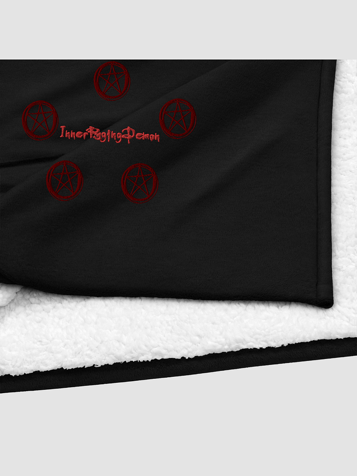 [InnerRagingDemon] Port Authority Embroidered Premium Sherpa Blanket Port Authority BP40 product image (2)