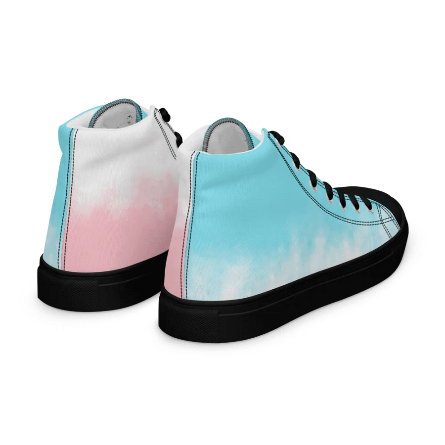 Pastel Dreams High Top Canvas Shoes product image (11)