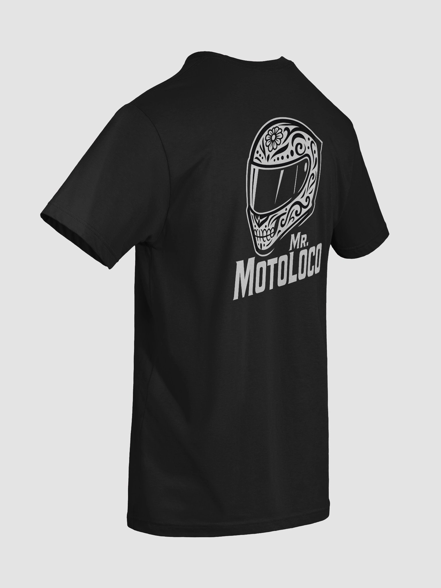 Mr. MotoLoco "SkullLid" Outline Tee product image (83)