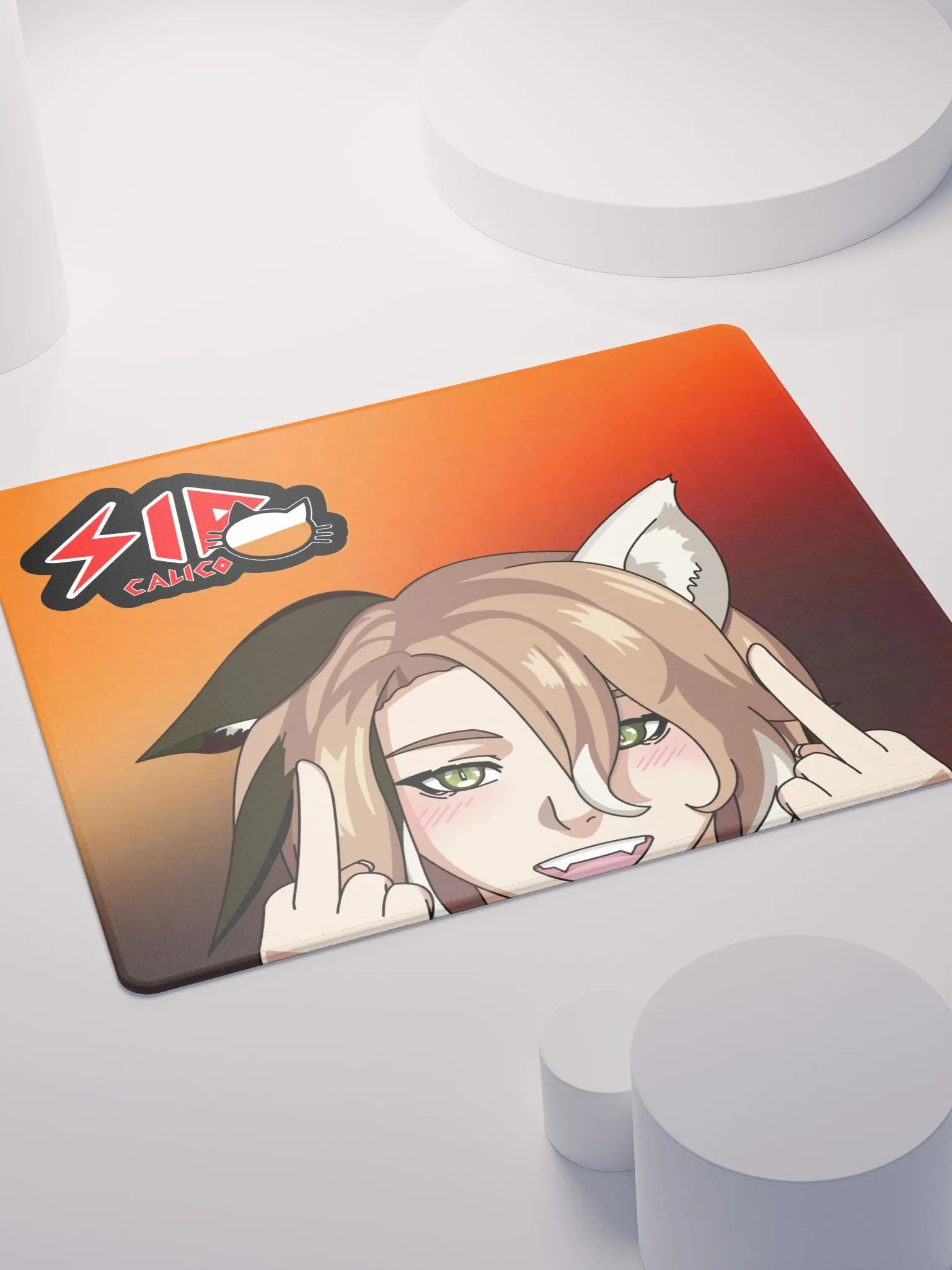 Sid Calico gaming mouse pad product image (4)