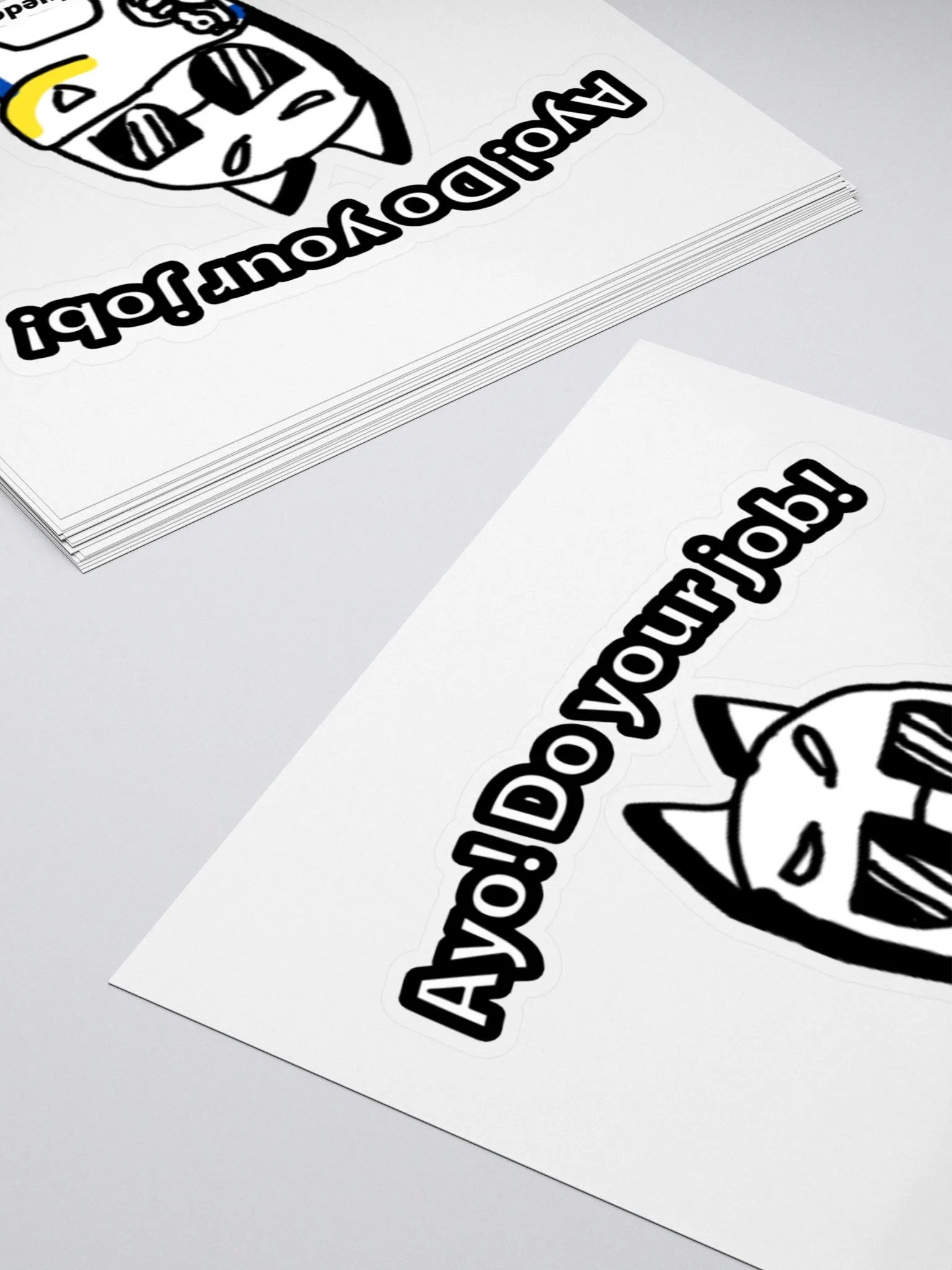 Ayo! Do your Job! Sticker product image (10)