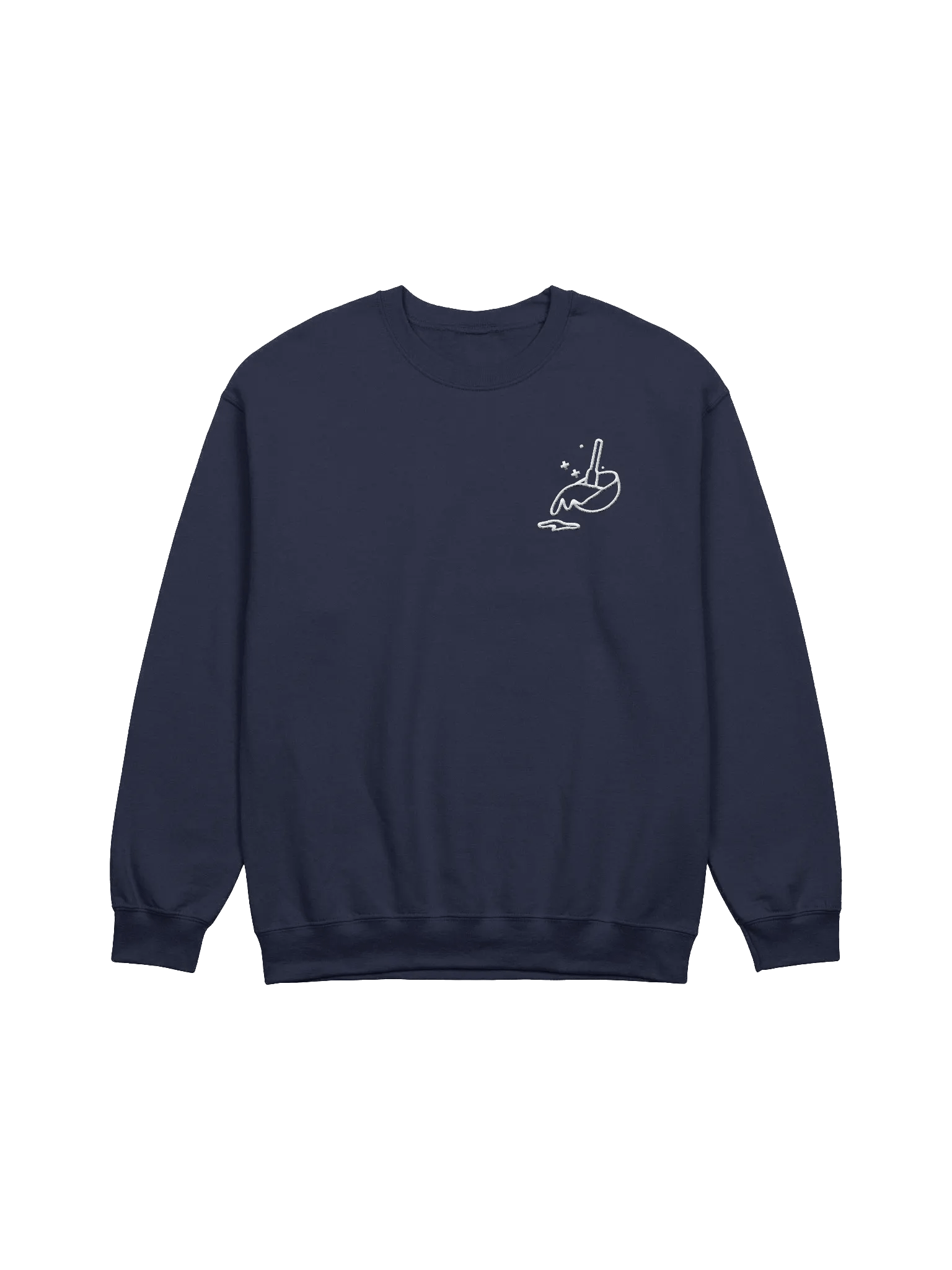 The Amateur Embroidered Sweater (Dark) product image (3)