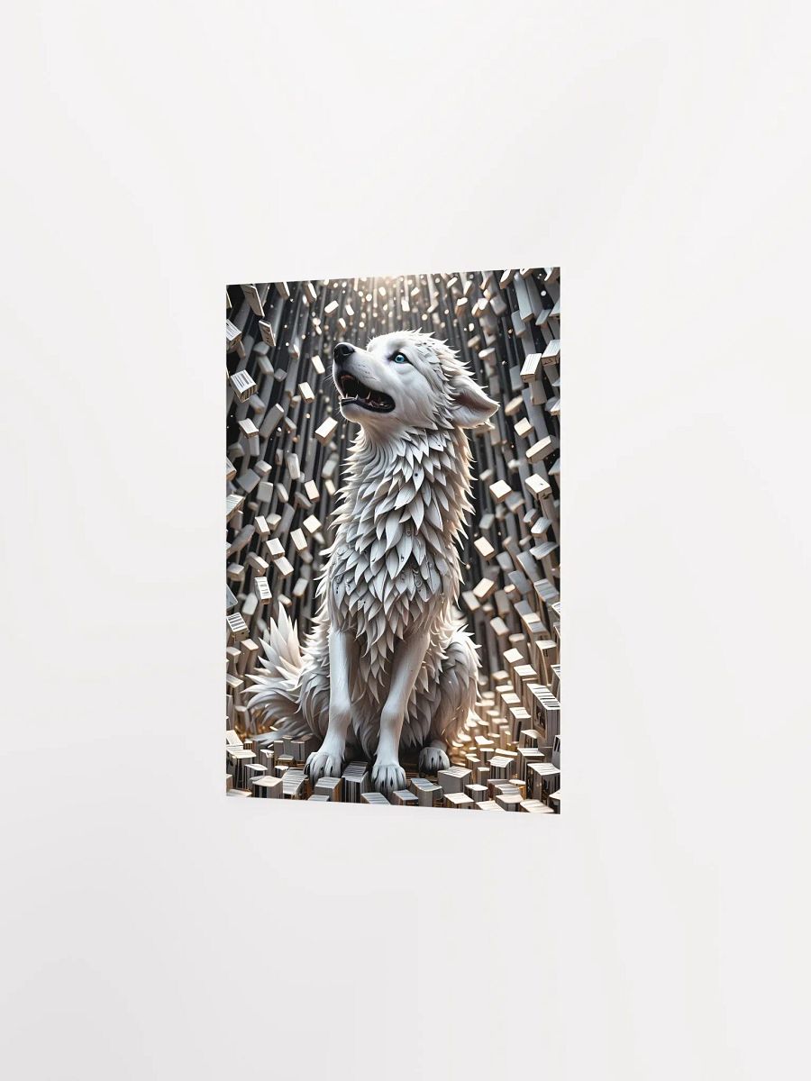 Mystic Wolf Matte Poster product image (11)