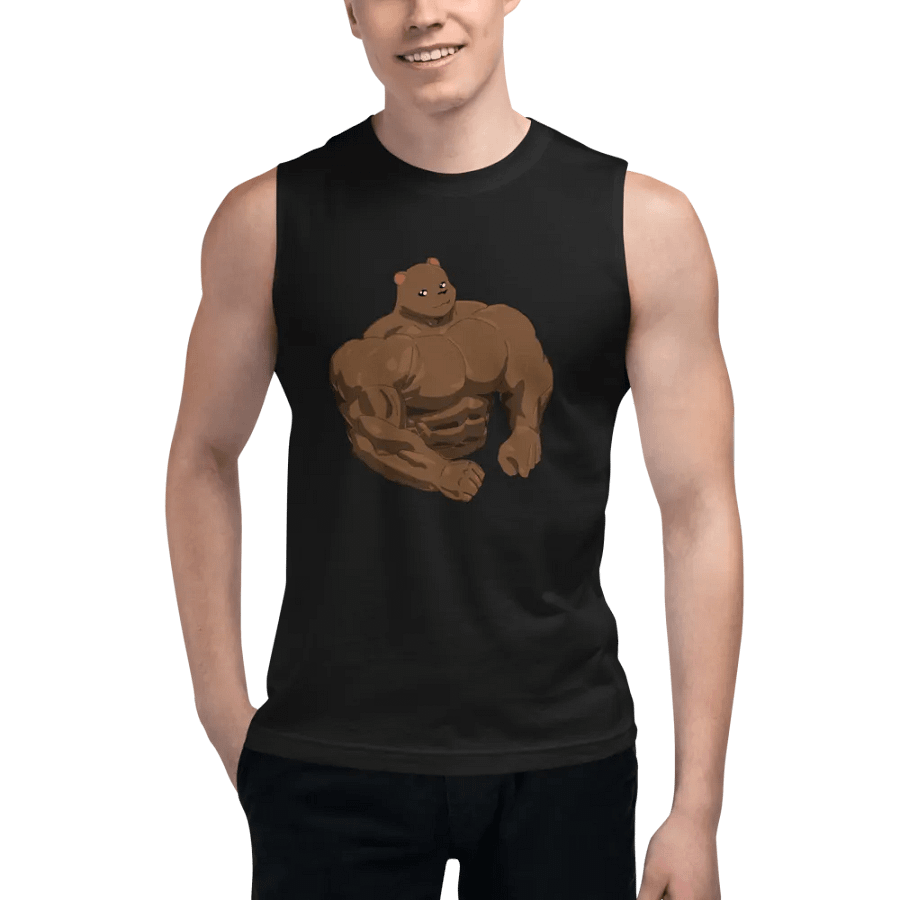 Muscle Bear Graphic Tank product image (5)
