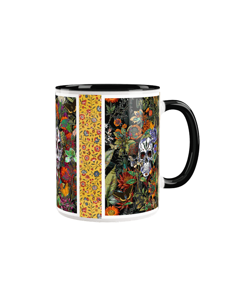 Floral Skulls Ceramic Mug product image (5)