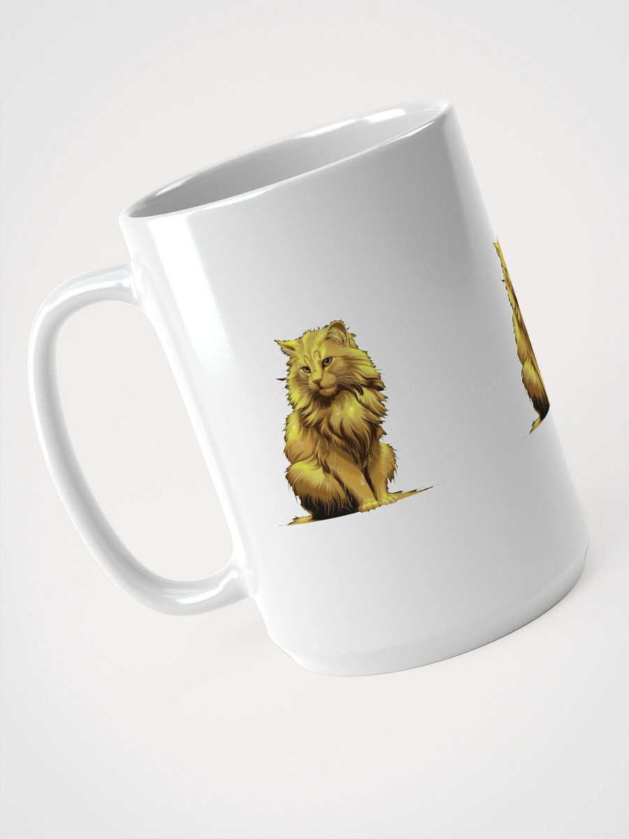 Golden Fur Cat Artistic Mug product image (3)