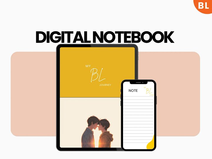 My BL Journey — Digital Notebook (PDF, Unlimited pages) product image (1)