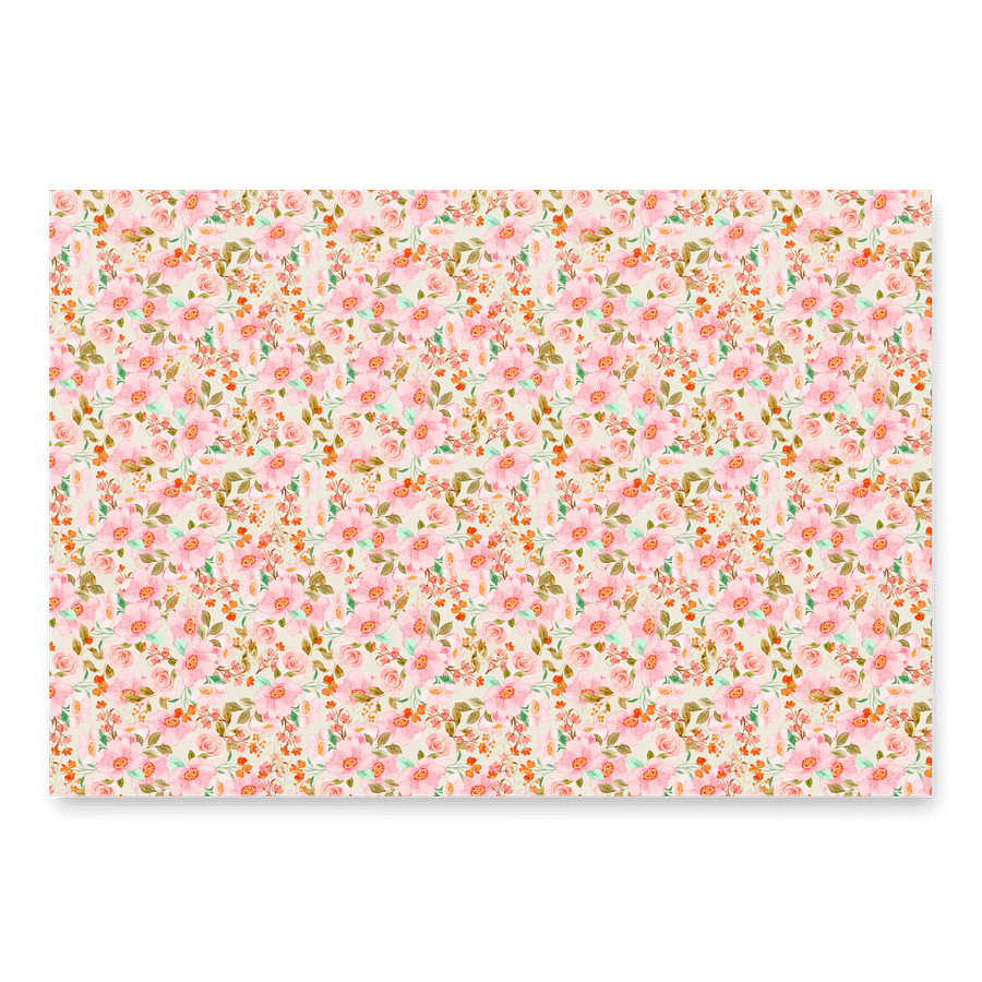 Pink Roses Paper Sheets product image (3)