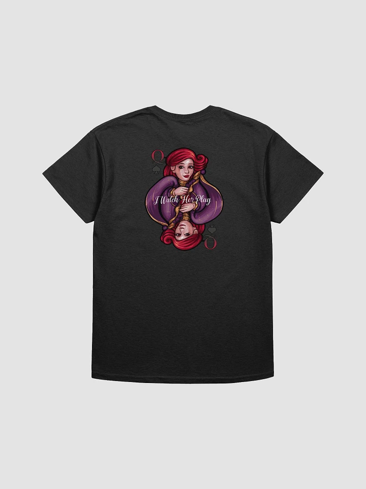 I watch her Play Queen Of Spades Back Print T-shirt product image (18)