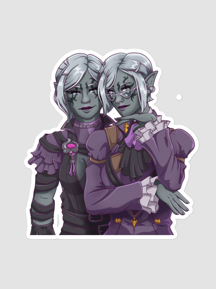[Zilv's Drow Mart] Kiss Cut Stickers product image (1)