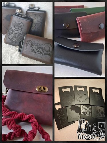 If you're looking for a smaller gift or a stocking filler, I have all kinds of options for you!

From hip flasks and shoulder...