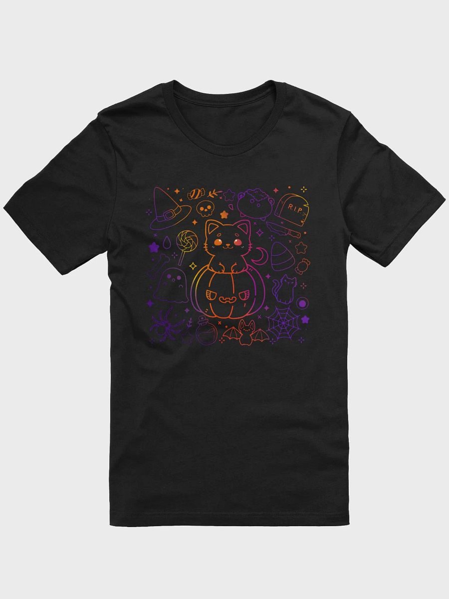 pumpkin cat outline // t - shirt product image (3)