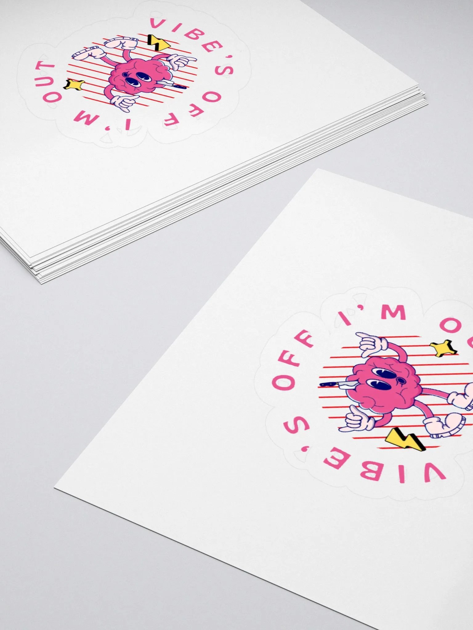 Vibe's Off I'm Out Sticker product image (4)