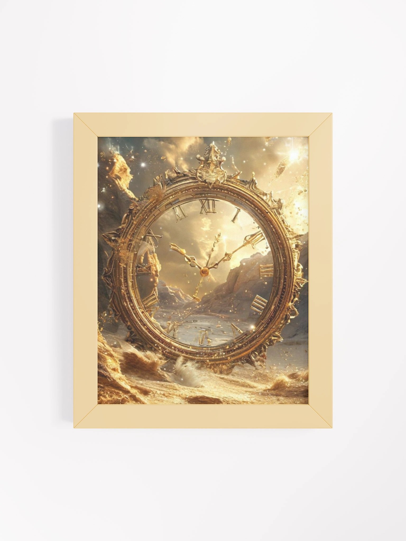 Golden Hour Dreamland Framed Poster product image (4)
