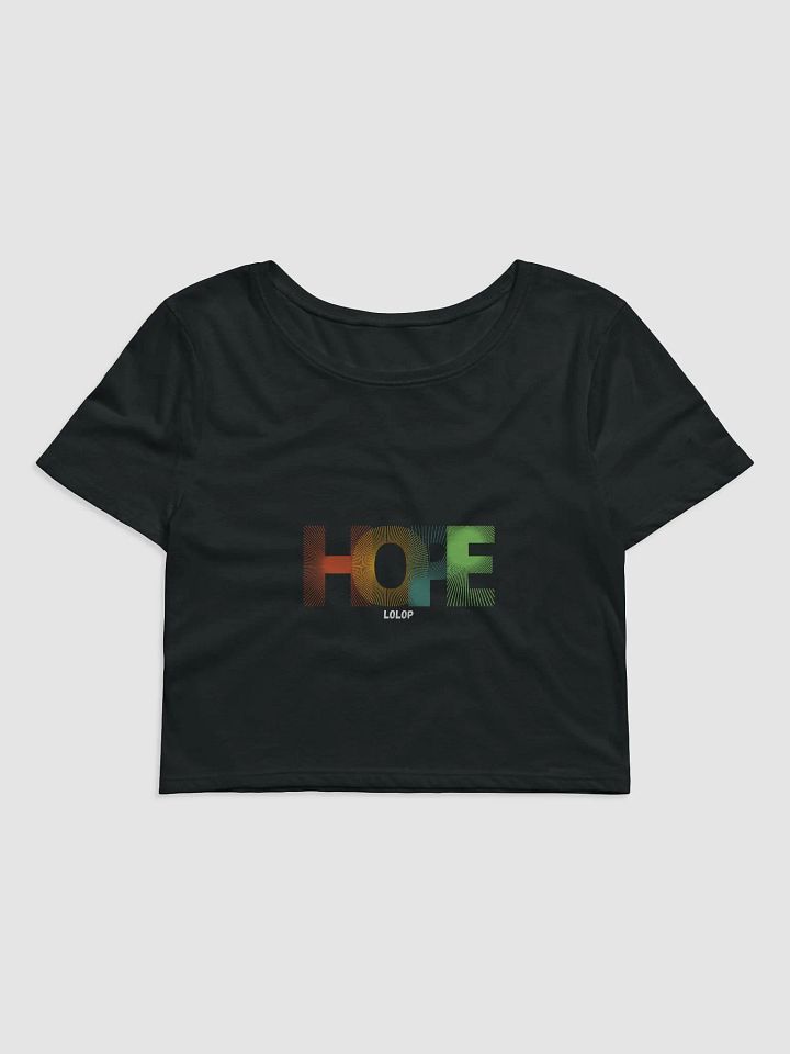 BLACK COTTON SHORT CROP TOP product image (1)