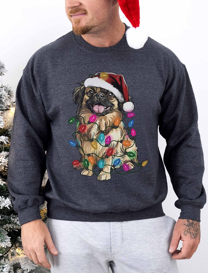 Funny Pekingese Christmas Sweatshirt product image (1)
