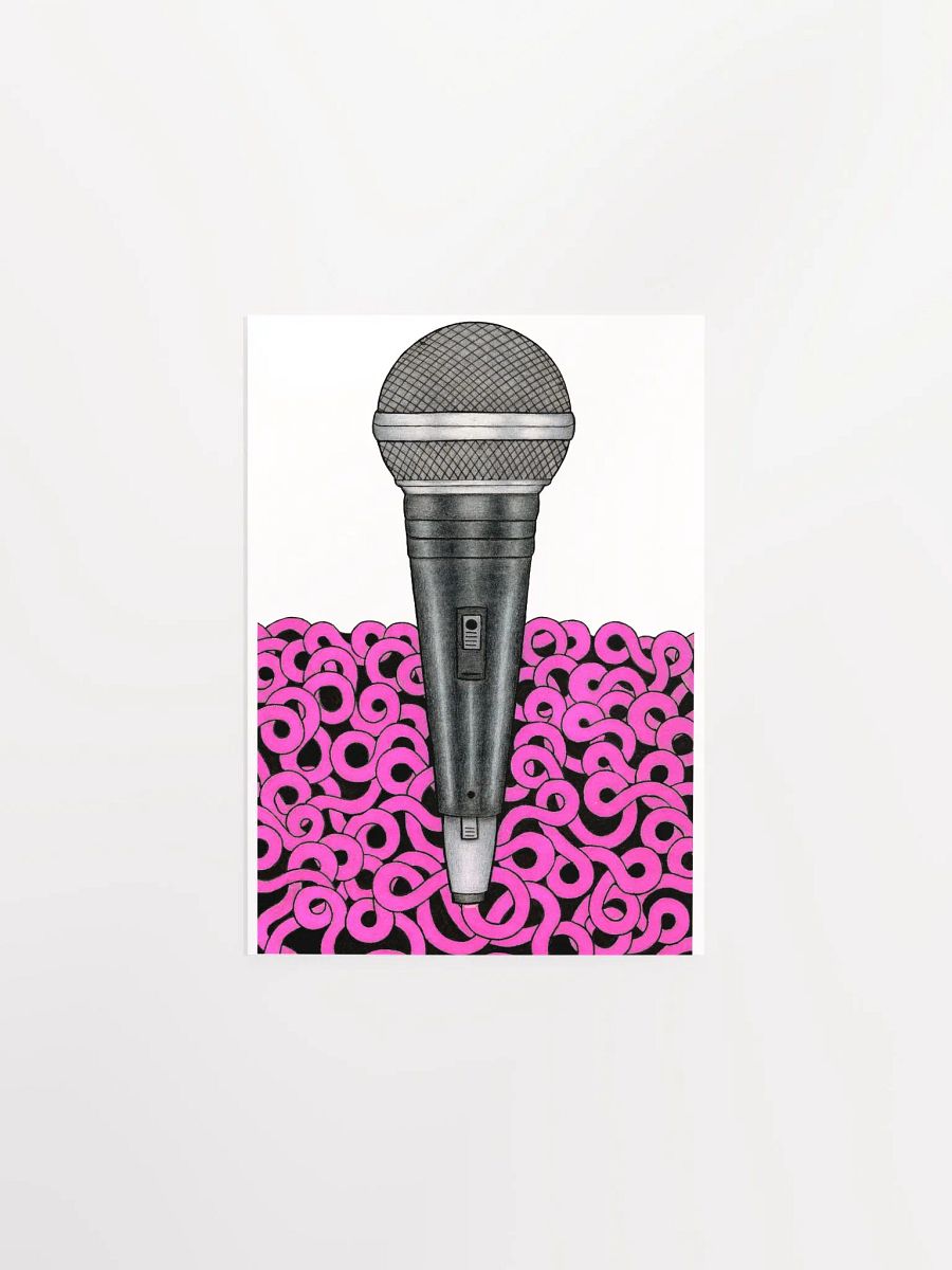 Mic Check print product image (1)