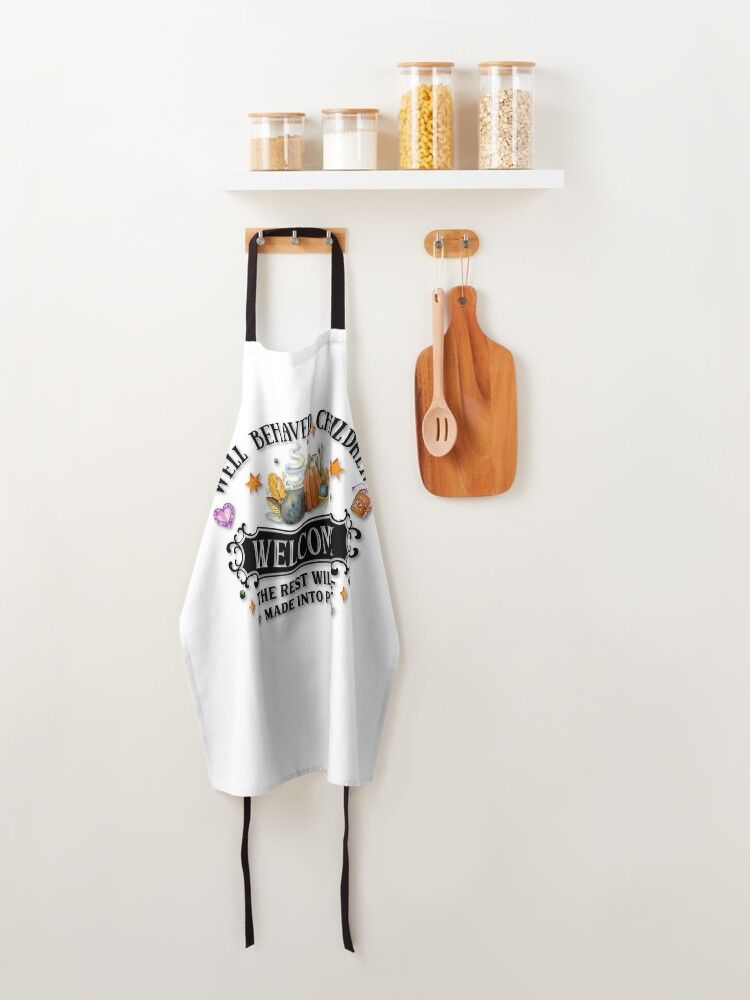 Well Behaved Children Welcome #1 - Apron product image (4)