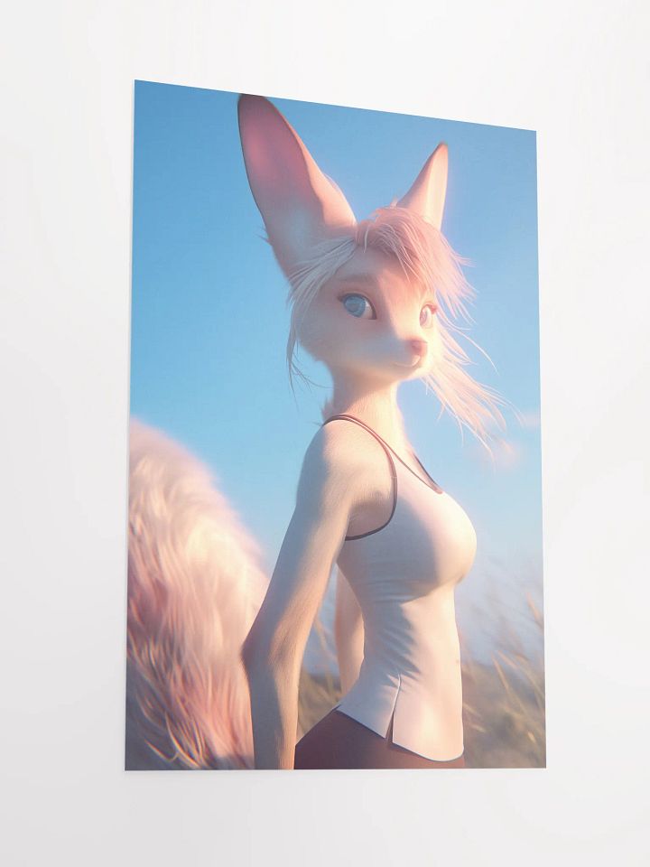 Sunset Fox Anthro Poster product image (2)