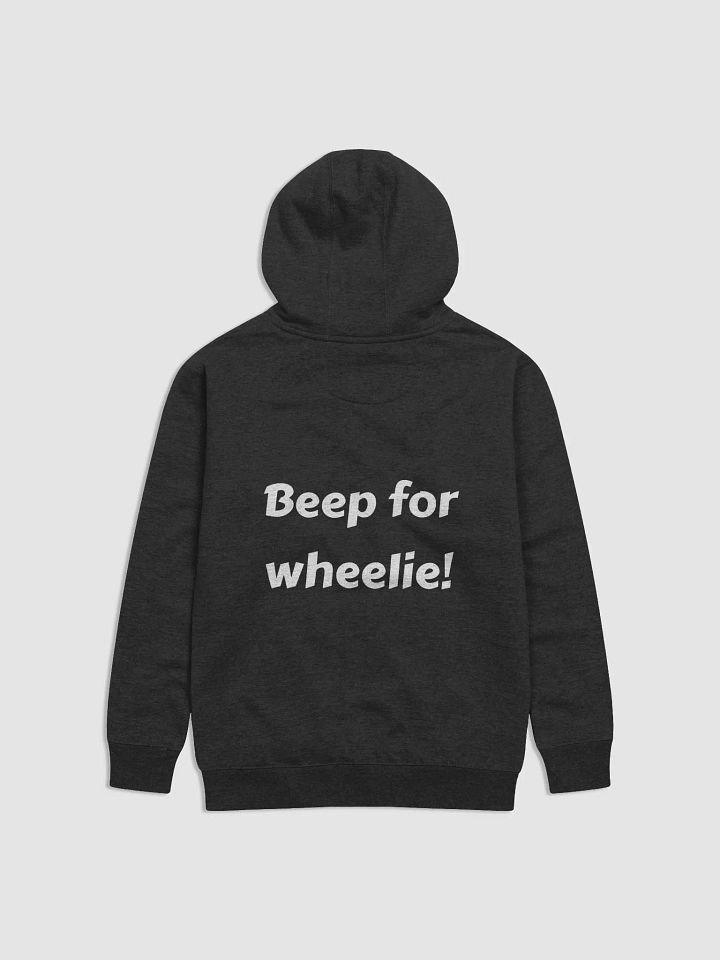 Beep For Wheelie! Hoodie Black product image (1)