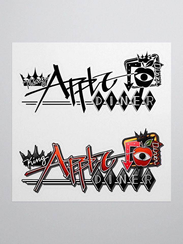 King Apple Diner ✦ Kiss Cut Stickers product image (1)
