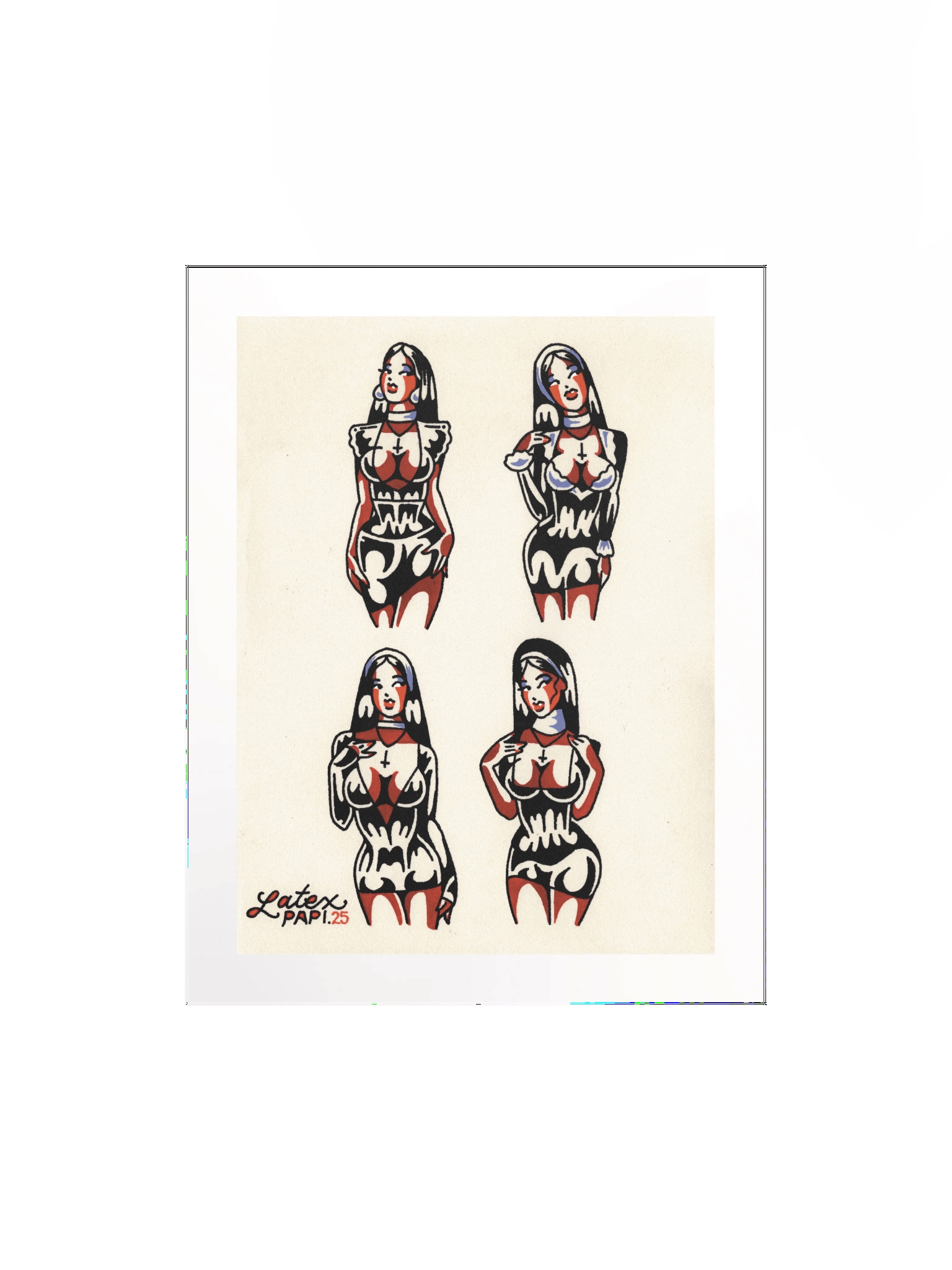 dark nuns (2) 2025 11x14 print product image (1)