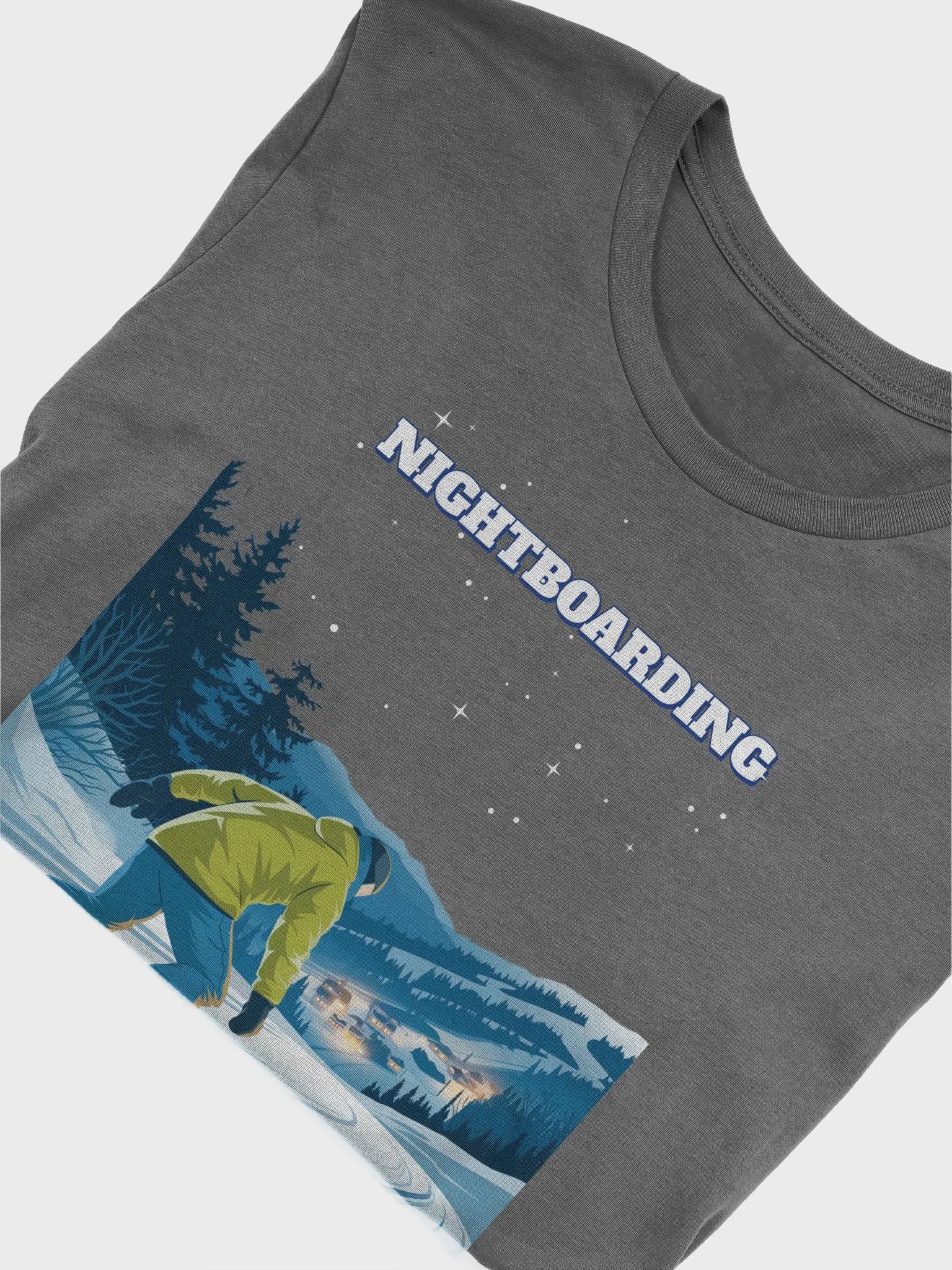 Nightboarding - Midnight Snowboarding T-shirt product image (58)