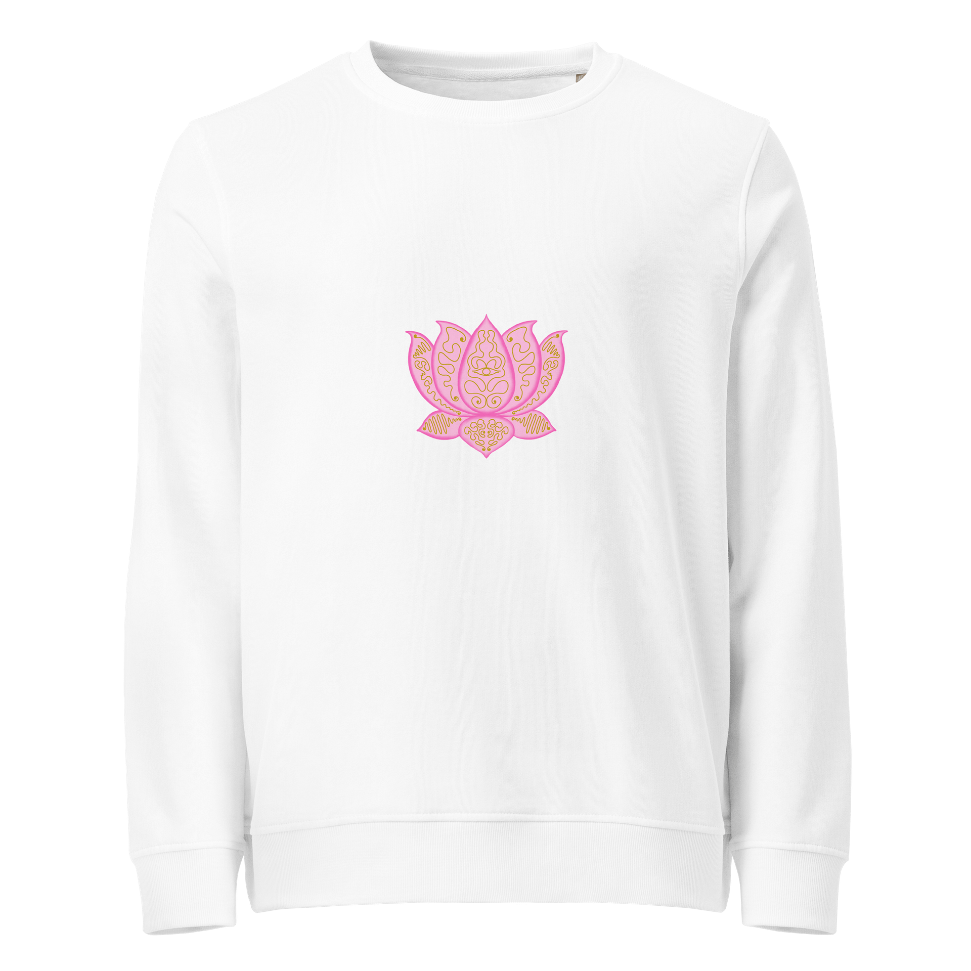 Golden Lotus Organic Sweatshirt product image (1)