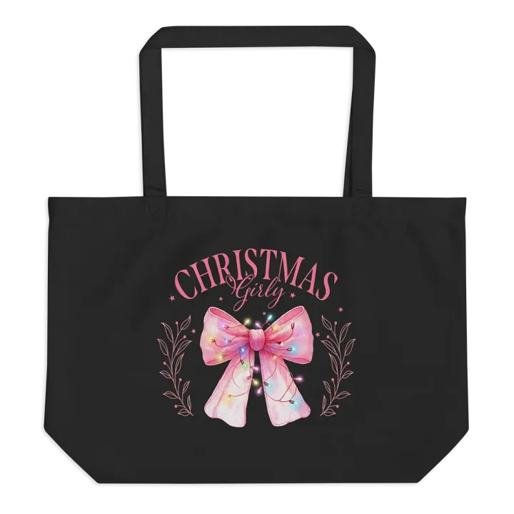 Christmas Girly Tote product image (1)
